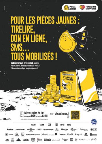 affiche pièces jaunes